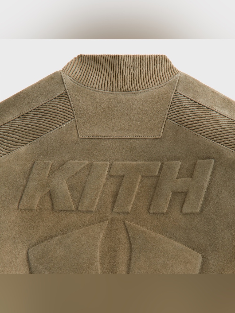 Kith Women Varen Suede Moto Bomber Jacket - Picture 6 of 6